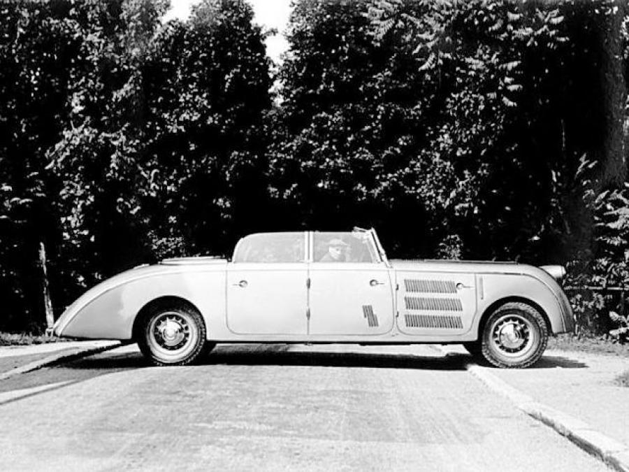  Maybach SW38 Stromlinien Cabriolet by Spohn 1937 года  (фото 2 из 3)